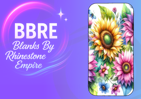 Floral Sublimation Phone Wrap