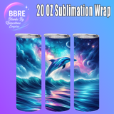 Sea Life 20 OZ Sublimation Transfer