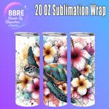 Sea Life 20 OZ Sublimation Transfer