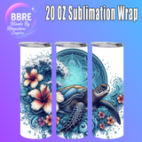Sea Life 20 OZ Sublimation Transfer