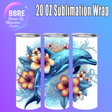 Sea Life 20 OZ Sublimation Transfer