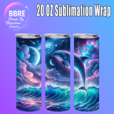 Sea Life 20 OZ Sublimation Transfer