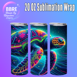Sea Life 20 OZ Sublimation Transfer