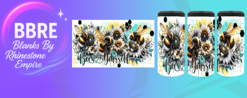 Bee Can Cooler Wrap