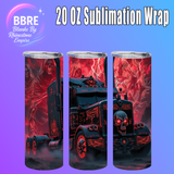 Truck 20 OZ Sublimation Transfer