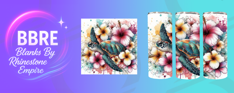 Turtle 15 OZ Sublimation Print