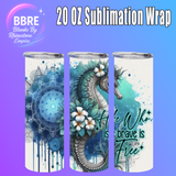 Sea Life 20 OZ Sublimation Transfer