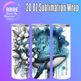 Sea Life 20 OZ Sublimation Transfer