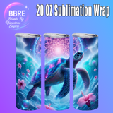 Sea Life 20 OZ Sublimation Transfer
