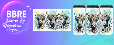 Cow Can Cooler Wrap