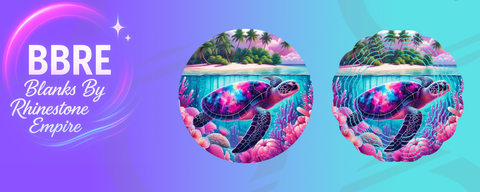 Turtle Sublimation Wind Spinners