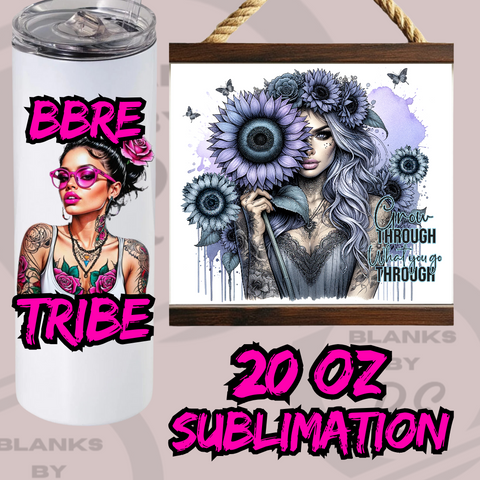 75 Sublimation 20 oz Print