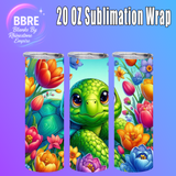 Sea Life 20 OZ Sublimation Transfer