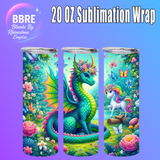 Sea Life 20 OZ Sublimation Transfer