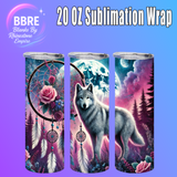 Sea Life 20 OZ Sublimation Transfer