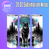 Sea Life 20 OZ Sublimation Transfer