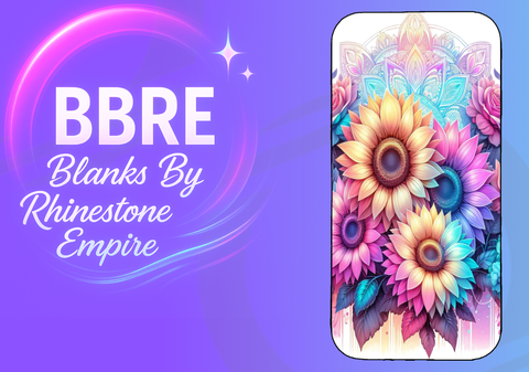 Floral Sublimation Phone Wrap