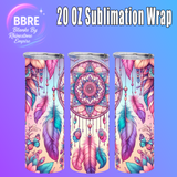 Sea Life 20 OZ Sublimation Transfer