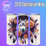 Sea Life 20 OZ Sublimation Transfer