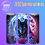 Sea Life 20 OZ Sublimation Transfer
