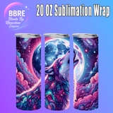 Sea Life 20 OZ Sublimation Transfer