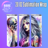 Sea Life 20 OZ Sublimation Transfer