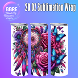 Sea Life 20 OZ Sublimation Transfer