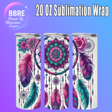 Spooky 20 OZ Sublimation Transfer