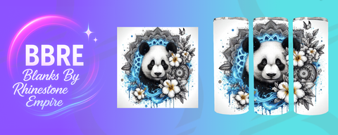 Panda 15 OZ Sublimation Print