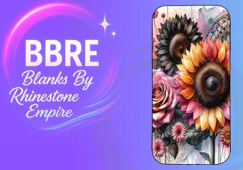 Floral Sublimation Phone Wrap