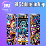 Spooky 20 OZ Sublimation Transfer