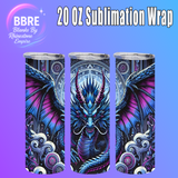 Spooky 20 OZ Sublimation Transfer