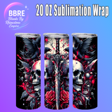 Spooky 20 OZ Sublimation Transfer