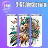 Spooky 20 OZ Sublimation Transfer