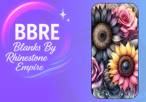 Floral Sublimation Phone Wrap