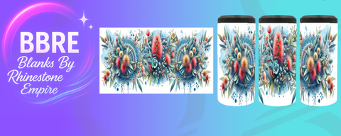 Wildflower Can Cooler Wrap