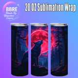 Spooky 20 OZ Sublimation Transfer
