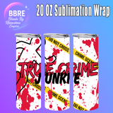 Spooky 20 OZ Sublimation Transfer