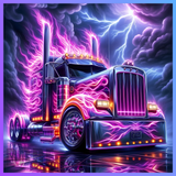 Lightning Truck 20 OZ Wrap