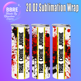 Spooky 20 OZ Sublimation Transfer