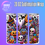 Spooky 20 OZ Sublimation Transfer
