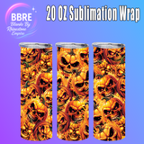 Spooky 20 OZ Sublimation Transfer