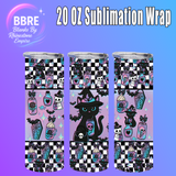Spooky 20 OZ Sublimation Transfer