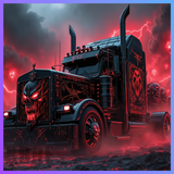 Demonic Truck 20 OZ Wrap