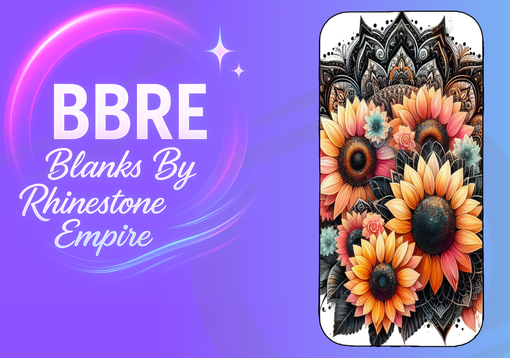 Floral Sublimation Phone Wrap