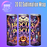 Spooky 20 OZ Sublimation Transfer