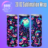 Spooky 20 OZ Sublimation Transfer
