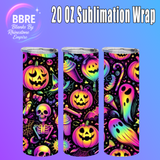 Spooky 20 OZ Sublimation Transfer