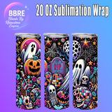 Spooky 20 OZ Sublimation Transfer