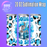 Spooky 20 OZ Sublimation Transfer